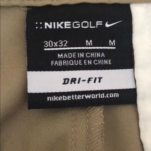 Nike Golf Dri-Fit khaki men pants
